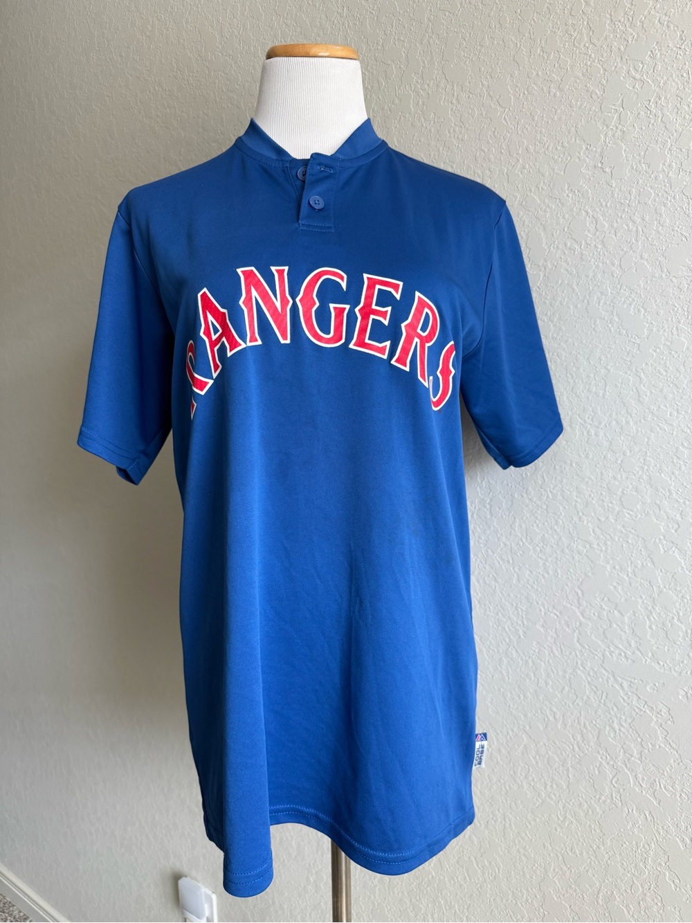 MLB Texas Rangers Henley Jersey